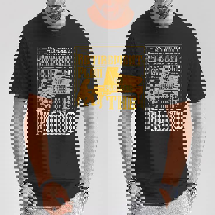 Yes I Do Have A Retirement Plan I Plan The Piano Tシャツ 面白い贈り物