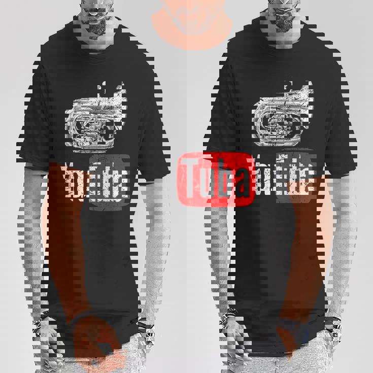 You Tuba 面白いマーチングバンド ヴィンテージ チューバ ユーフォニアム Tシャツ 面白い贈り物