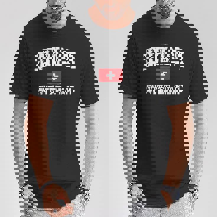 Zermattuiza Banderauiza Camiseta unisex Regalos divertidos