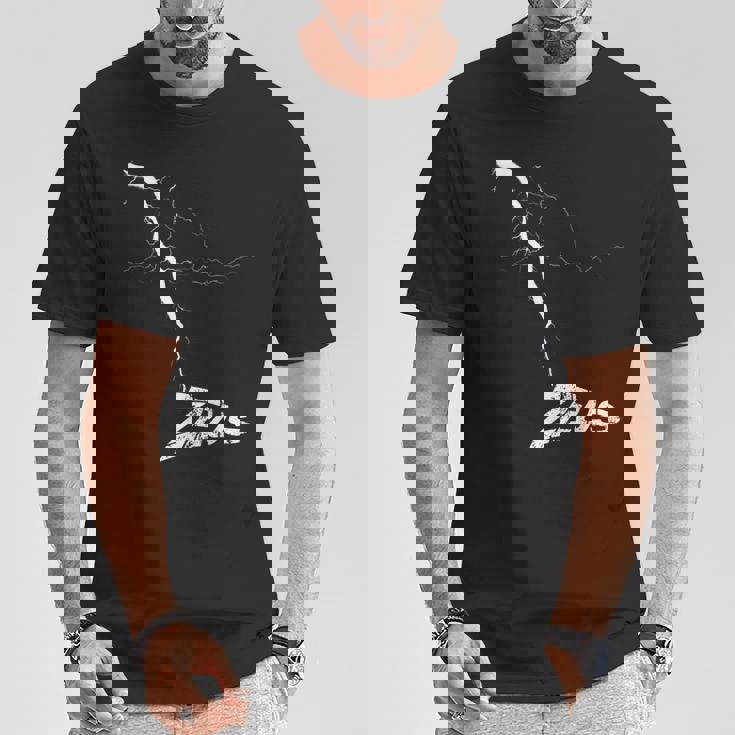 Zeus ギリシャ神話 ギリシャ神話 ギリシャ神 古代ギリシャ 稲妻 Tシャツ 面白い贈り物