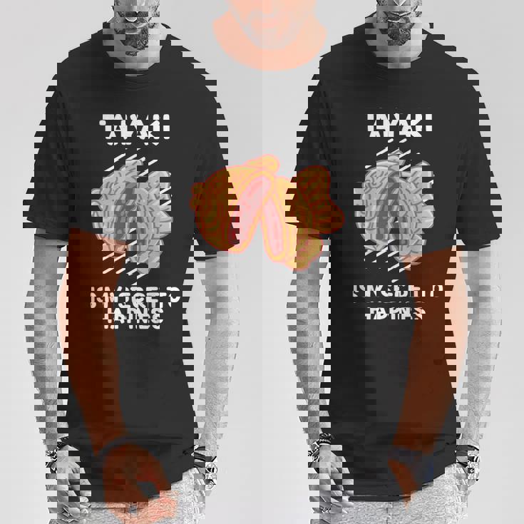 かわいいたい焼き料理は幸せの秘密 たい焼き好き。 Tシャツ 面白い贈り物