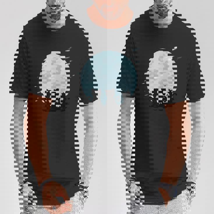 かわいい猫モチーフ 猫好き ペット カラフル ハウスキャット Tシャツ 面白い贈り物