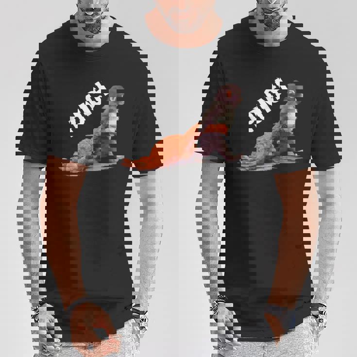 かわいい赤ちゃん猿の名前付きパンチシャツパンチモンキーサポーター Tシャツ 面白い贈り物