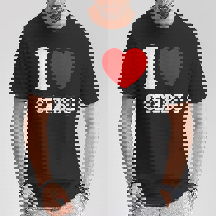 アイラブセブ、フィリピン、フィリピン Tシャツ 面白い贈り物