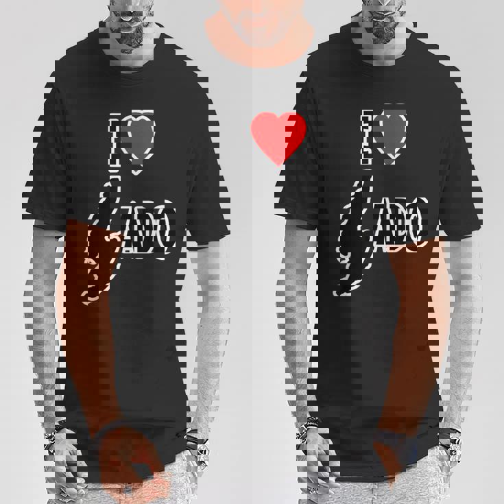 アイラブ・Sado 佐渡島 地図（I Love ハート）【47都道府県】Jimo-T ジモティ お土産 面白 Tシャツ 面白い贈り物