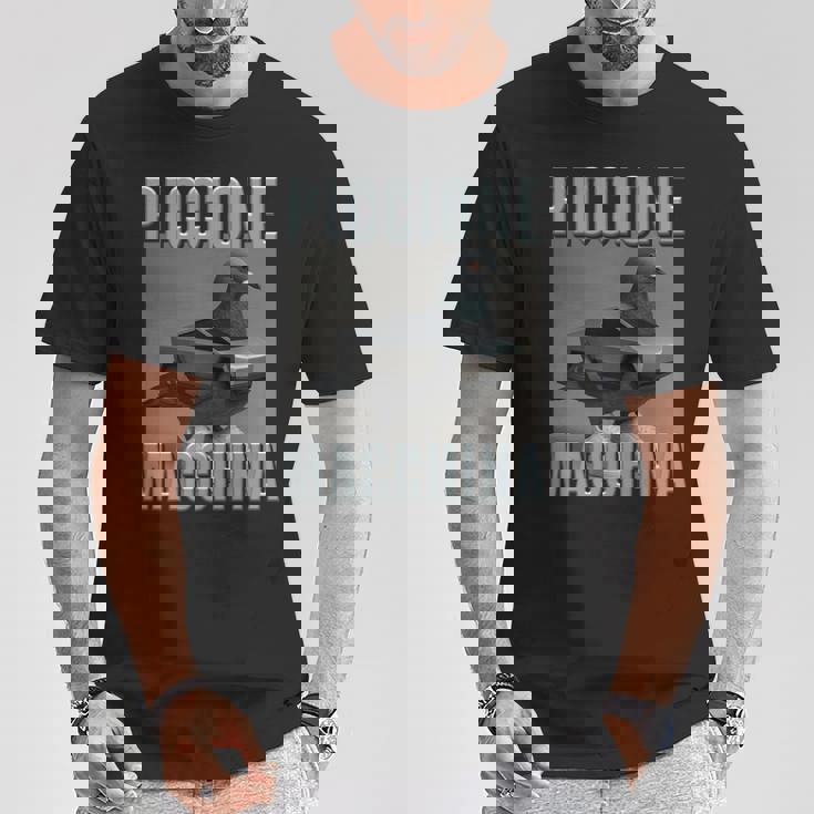 イタリア ブレイン キャラ ピッチョーネ マッキナ キッズ 男の子 ミーム 長袖tシャツ Tシャツ 面白い贈り物