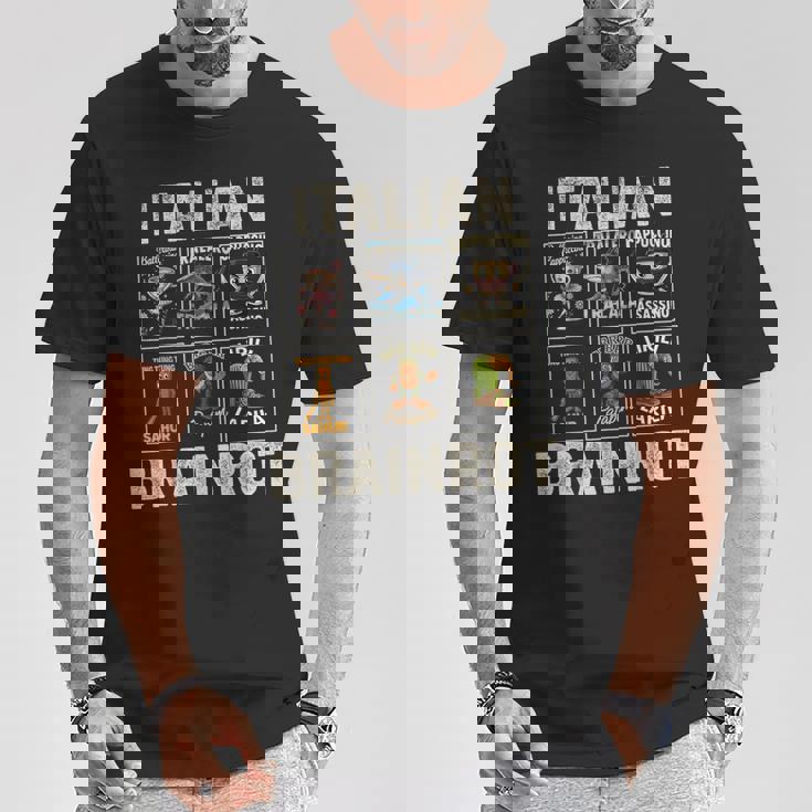 イタリアン・ブレインロット Italian Brainrot Tシャツ 面白い贈り物