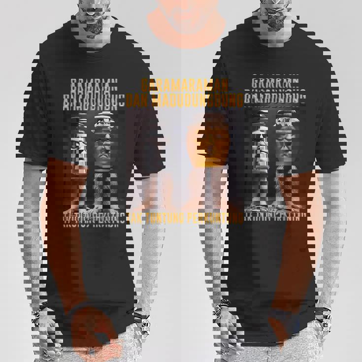 インターネットミーム Ai ガラマラマン Madudungdung ブレイン イタリアン Tシャツ 面白い贈り物