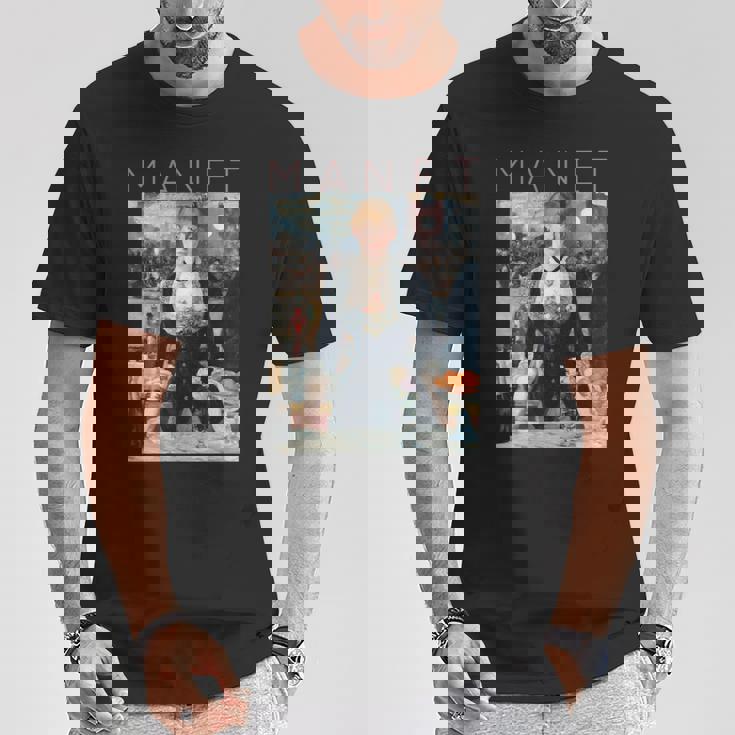 エドゥアール・マネ フォリー・ベルジェールのバー 長袖tシャツ Tシャツ 面白い贈り物