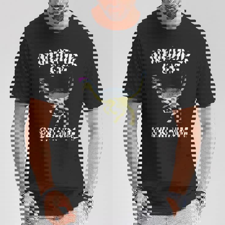 オビラプトルは俺の精霊動物恐竜好き Tシャツ 面白い贈り物