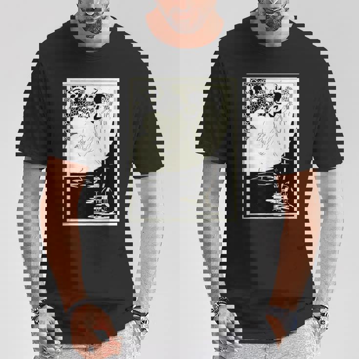 オーブリー・ビアズリーによるクライマックス1893 Tシャツ 面白い贈り物