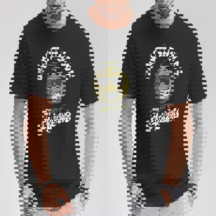 カンタロープ 素晴らしい農家 スイートメロン フルーツ愛好家 プランター Tシャツ 面白い贈り物