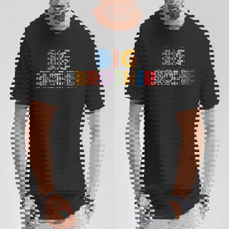 キッズ Big Brother Big Bro -Intage Retro Classic Tシャツ 面白い贈り物