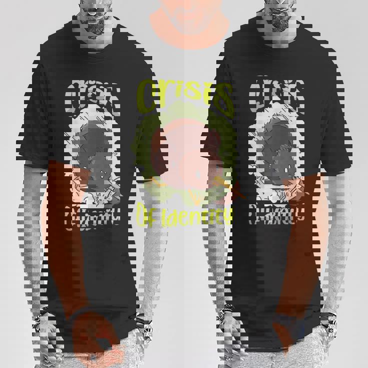 クライシス・オブ・アイデンティティキーウィ・バード・ラヴァー・ニュージーランド Tシャツ 面白い贈り物