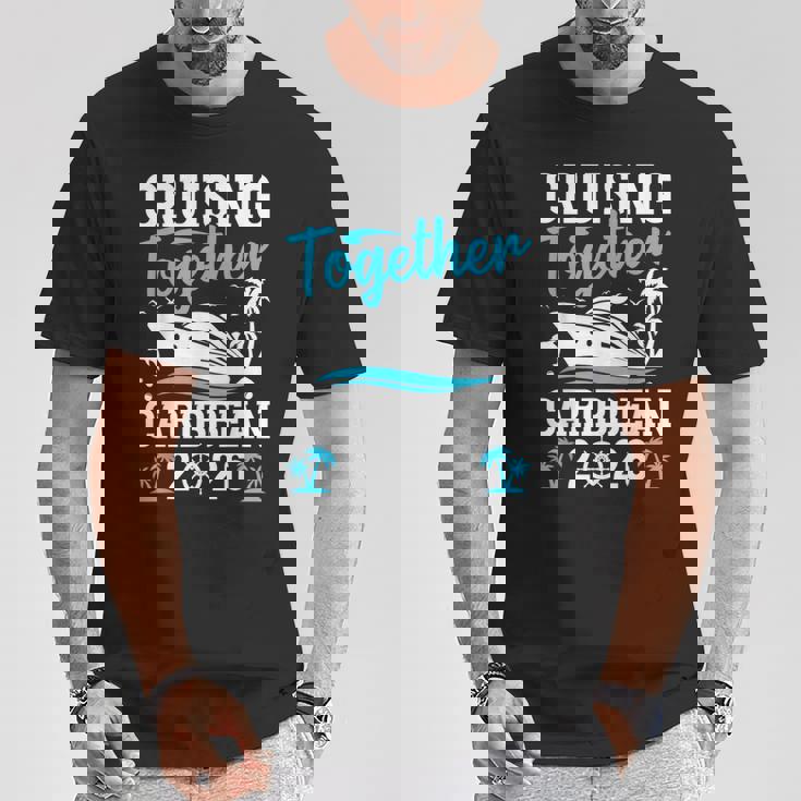 クルージング トゥギャザー ファミリー マッチング クルーズ旅行 カリブ海 2026 Tシャツ 面白い贈り物