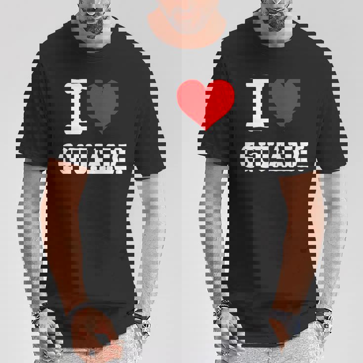 グアム I Love Guam Tシャツ 面白い贈り物