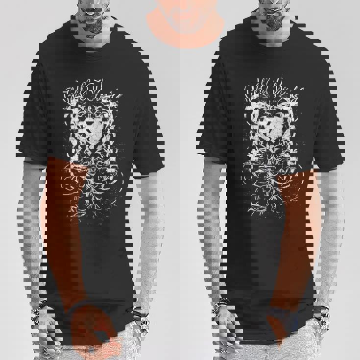 グランジ ゴス Y2k ヴィンテージ グラフィック ゴシック ダーク ロマンス エモ 悲しい 長袖tシャツ Tシャツ 面白い贈り物