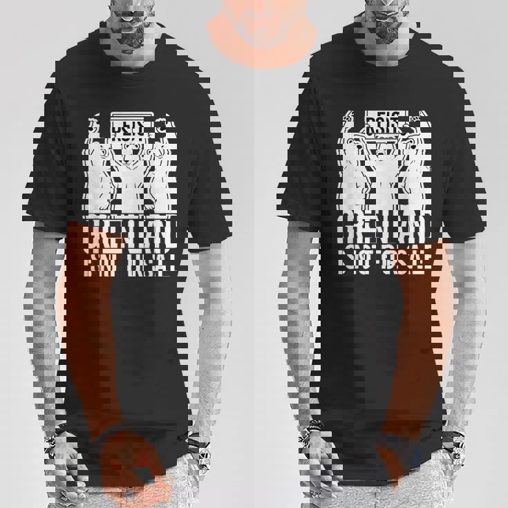 グリーンランドは非売品 シロクマ グリーンランド デンマーク Tシャツ 面白い贈り物