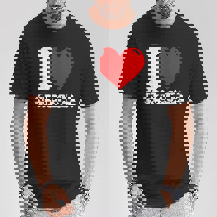 グレイシアが好き Tシャツ 面白い贈り物