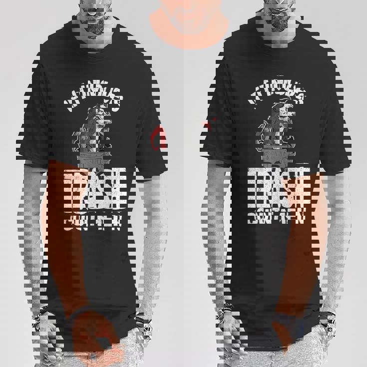 ゴミが関係するならオポッサムジョークでカウントしてくれポッサム Tシャツ 面白い贈り物