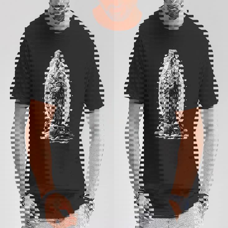 サンクタ・マリア ヴィクトリア 聖母マリア カトリック Tシャツ 面白い贈り物