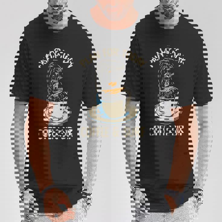 サーフィン スケルトン アパレル コーヒー サーフアパレル ハワイアンu Tシャツ 面白い贈り物