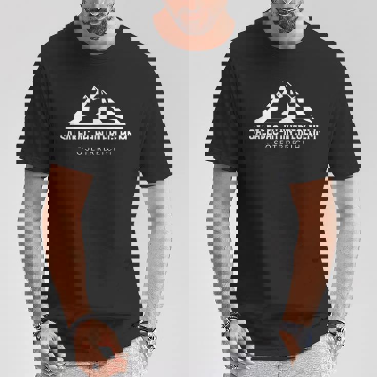 ザールバッハ・ヒンターグレム・エースターライヒ オーストリア Tシャツ 面白い贈り物