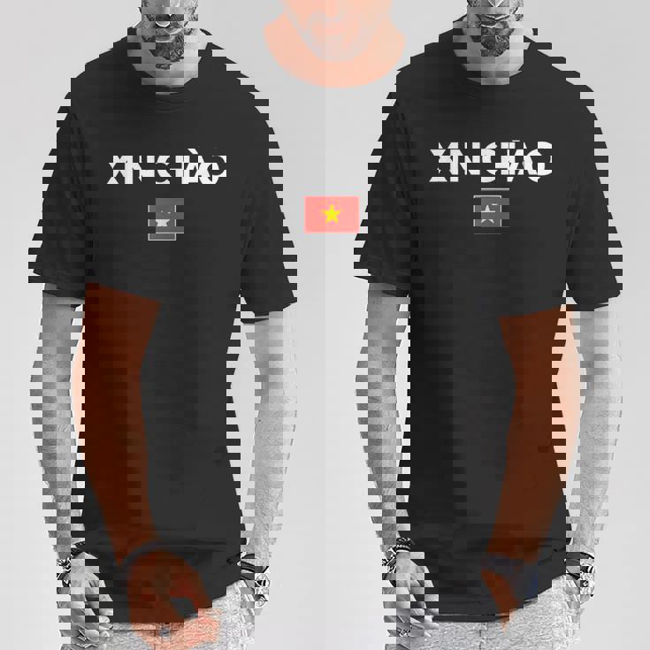 シンチャオ ベトナム語でこんにちは ベトナム Tシャツ 面白い贈り物