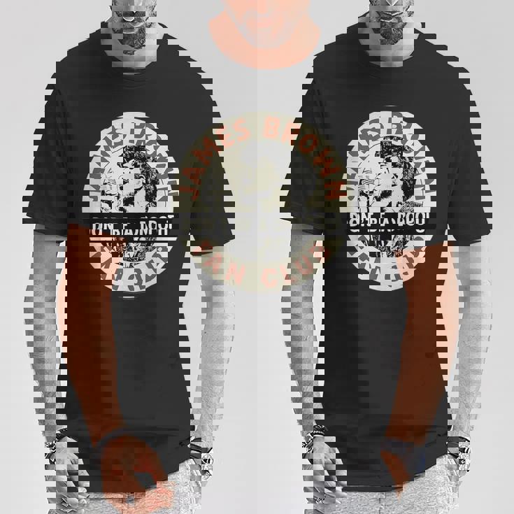 ジェームス・ブラウン・ファン・クラブ・ドント・ビー・ア・ドロップアウト Tシャツ 面白い贈り物
