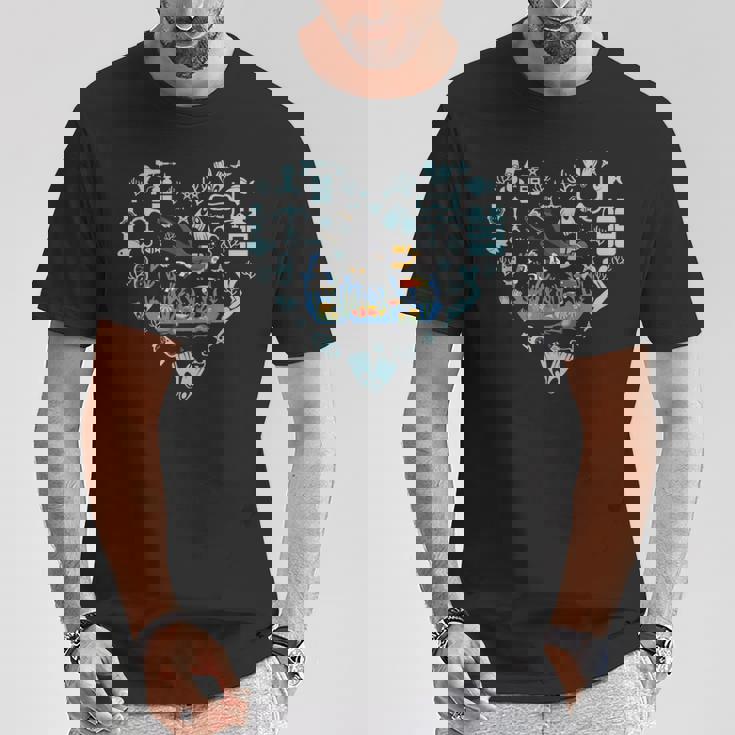 スキューバダイビング スキューバダイバーズ マスク 海 シュノーケリング タンク 酸素 Tシャツ 面白い贈り物