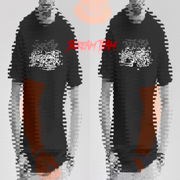 スクリームチーム ホラー映画 Tシャツ 面白い贈り物