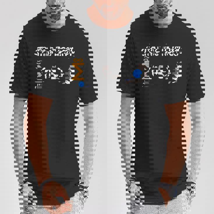 ストリング理論科学オタク物理学シュレディンガー猫 長袖tシャツ Tシャツ 面白い贈り物