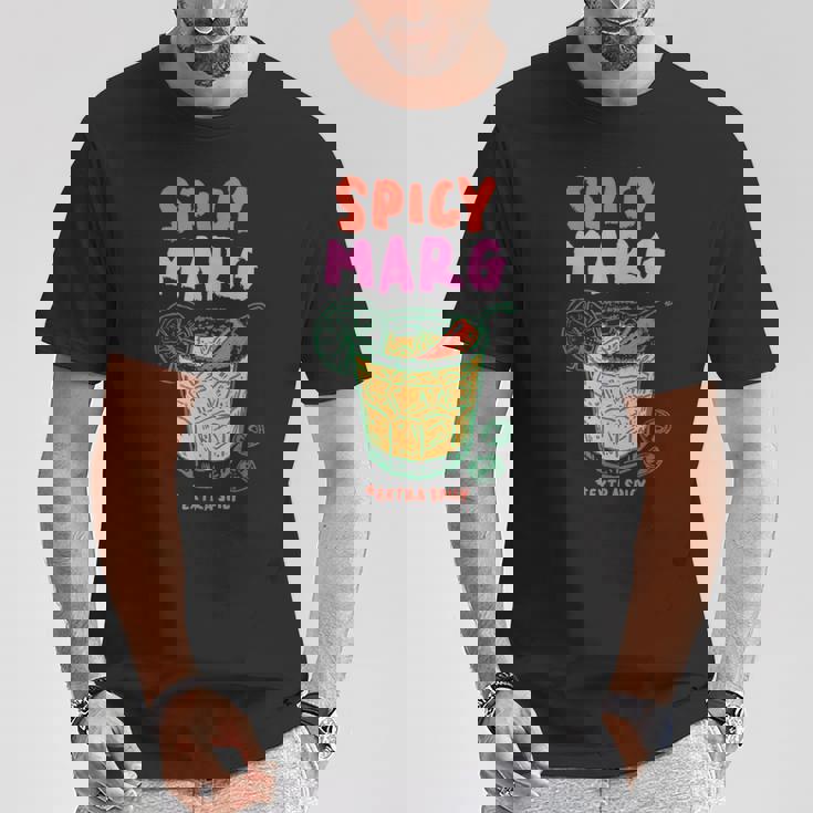 スパイシーマーグ エクストラスパイシーマルガリータカクテル Tシャツ 面白い贈り物