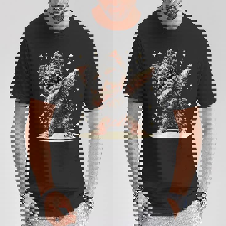 ダビング・ヨークシャー・テリア・ヨーキーズ・ヨーキー・ドッグ Tシャツ 面白い贈り物