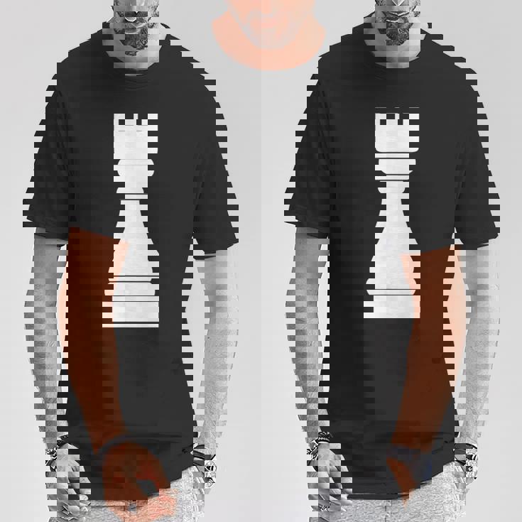 チェス、チェスの駒、ルーク、チェス愛好家、ギフト Chess Tシャツ 面白い贈り物