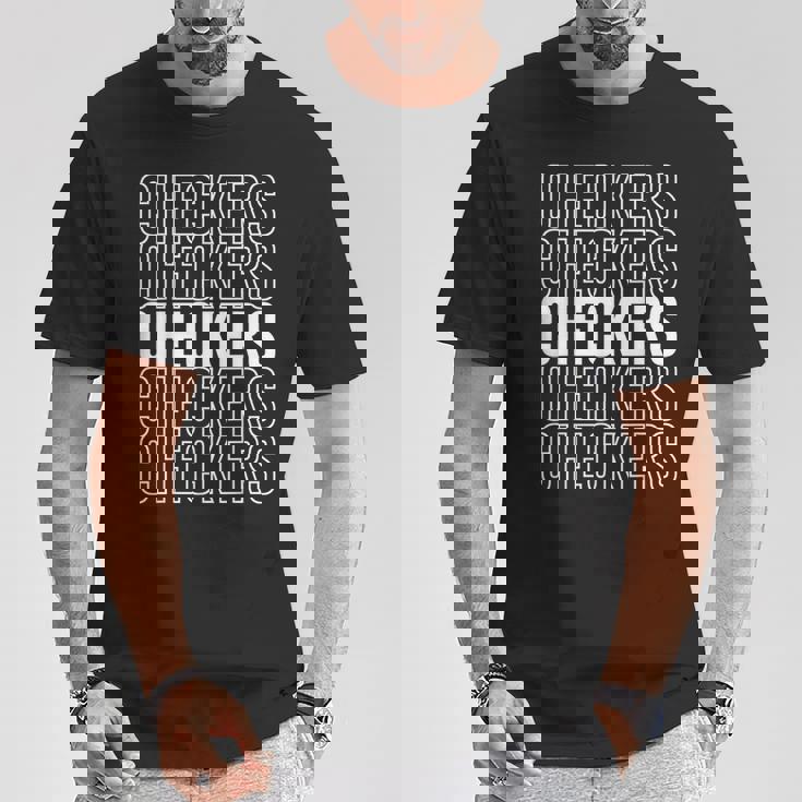 チェッカー Tシャツ 面白い贈り物