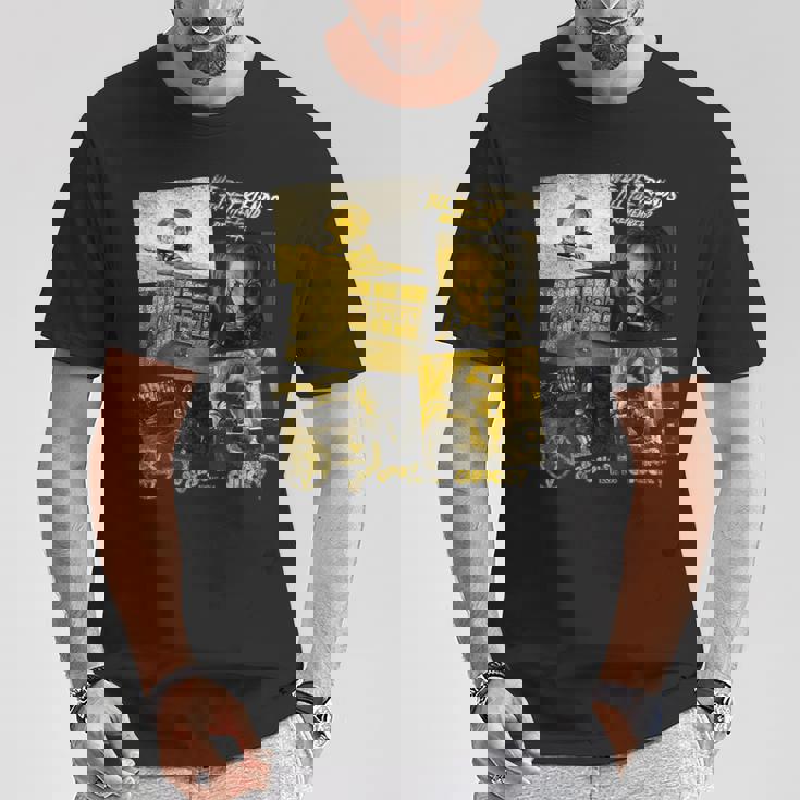 チャッキー Golden Horror Panels Retro Tシャツ 面白い贈り物