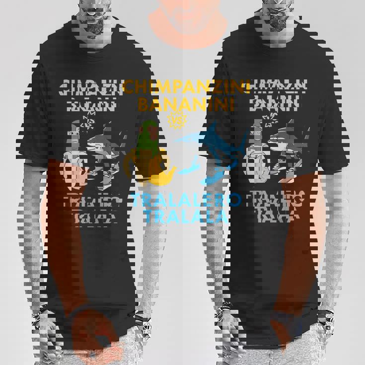 チンパンジーニ バナニーニs トララレロ トラララ 面白い 幼児向け Tシャツ 面白い贈り物
