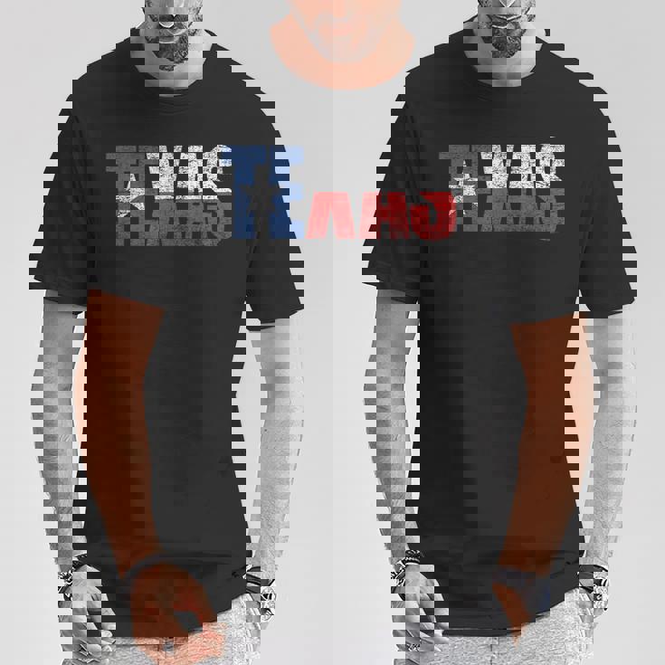 テキサスtシャツ レディース メンズ キッズ テキサス州旗 アンティーク調 Tシャツ 面白い贈り物