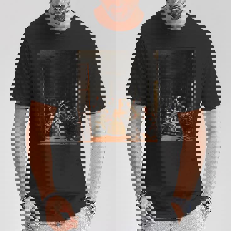 ディエゴ・ベラスケス-ラス・メニーナス Tシャツ 面白い贈り物