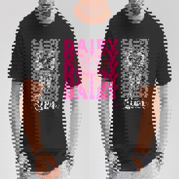 デイリークイーン 酪農家 牛 酪農 少女 ママ コケット Tシャツ 面白い贈り物