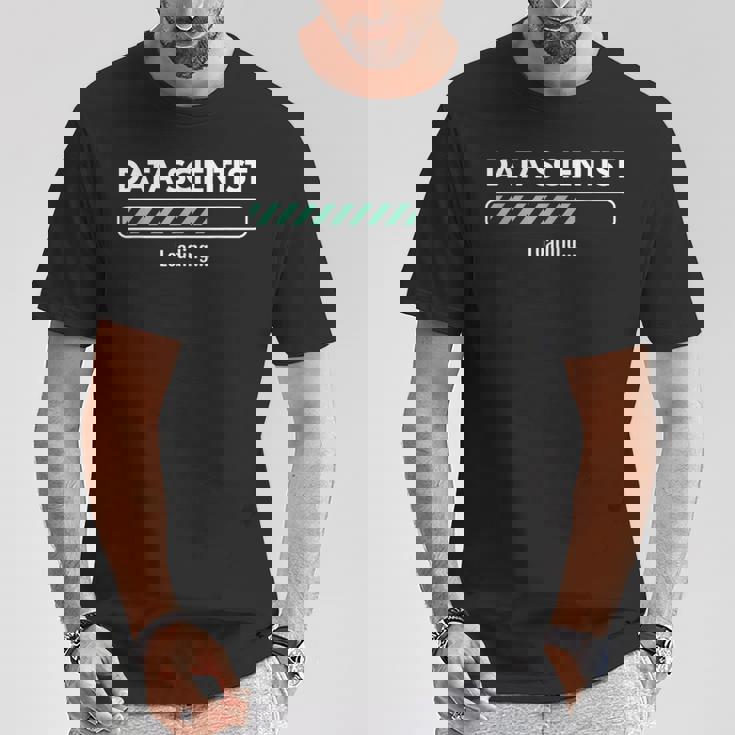 データサイエンティスト 読み込み学習データサイエンス。 Tシャツ 面白い贈り物