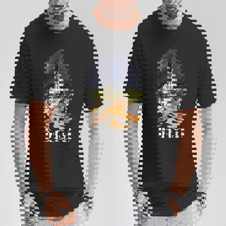 ドバイ Uae お土産絵画 ドバイの街 シャツ 長袖tシャツ Tシャツ 面白い贈り物