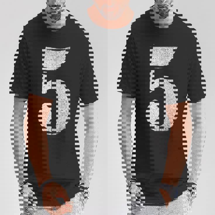 ナンバー5 Tシャツ 面白い贈り物