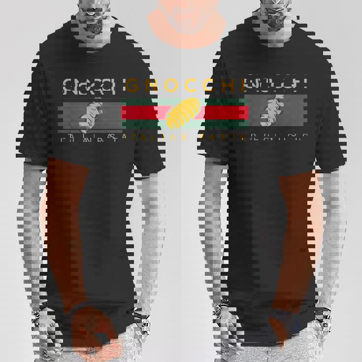 ニョッキヴィンテージクラシックイタリアンパスタ Tシャツ 面白い贈り物