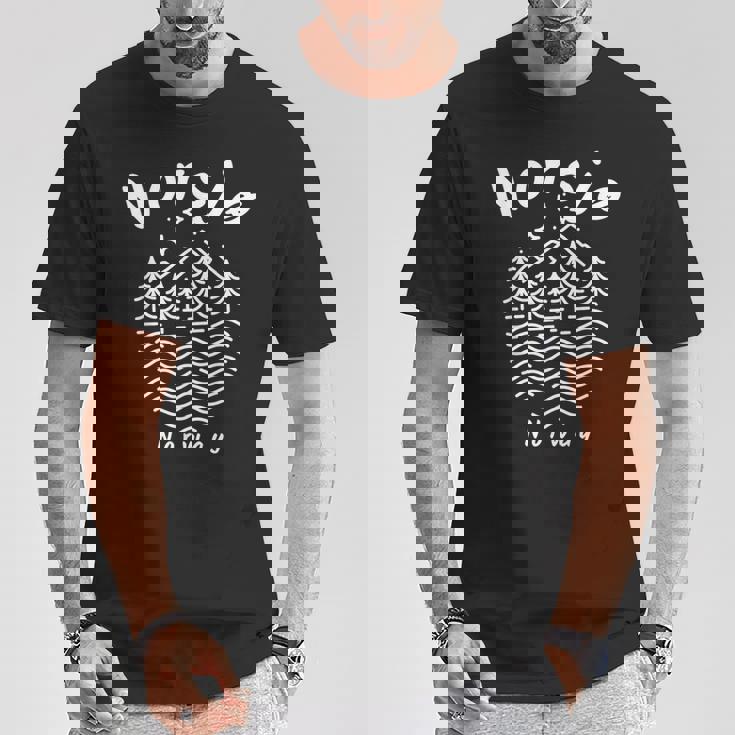 ノルウェー 湖 ノルウェー Tシャツ 面白い贈り物