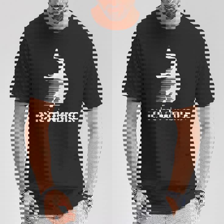 ノーバランス – 面白いフリップ失敗、体操、パルクールスタントフォール。 長袖tシャツ Tシャツ 面白い贈り物