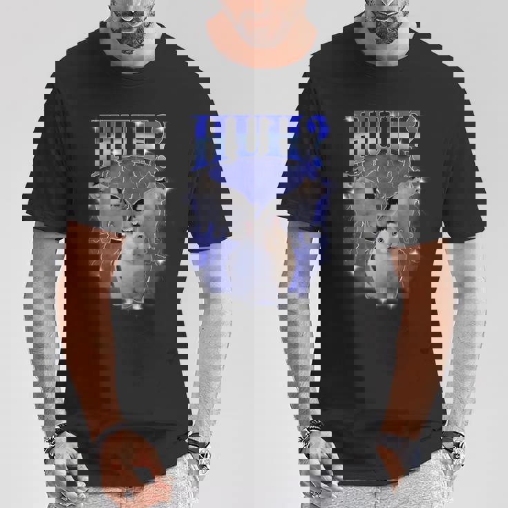 ハグ・バリー・キャット・ミーム面白い奇妙な海賊版特有のダンク・ミーム Tシャツ 面白い贈り物