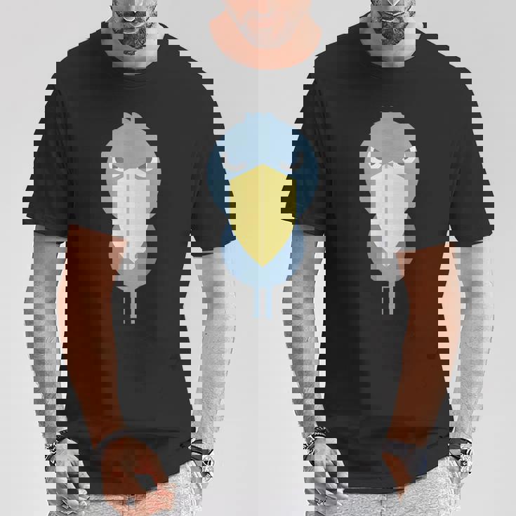 ハシビロコウ アニマル イラスト ミニマル 図案 シンプル ユニセックス ギフト Tシャツ 面白い贈り物