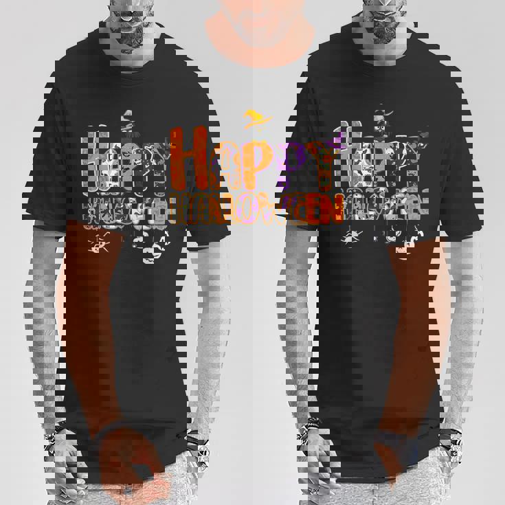 ハッピーハロウィンコスチューム かわいいパンプキン魔女 怖い秋 キッズ Tシャツ 面白い贈り物